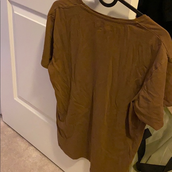 Zara Women’s Brown T-shirt Size L - Picture 3 of 8